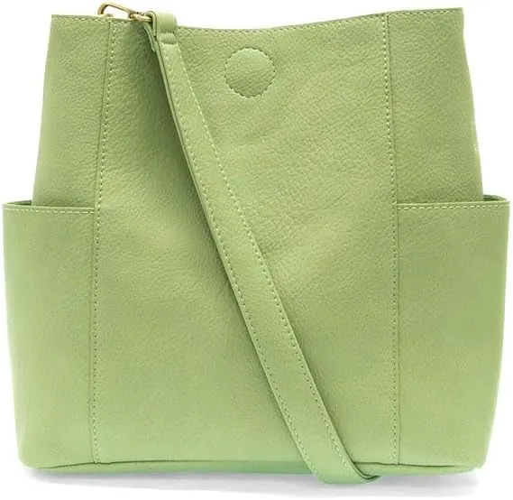 Joy Susan Side-Pocket Bucket Bag: Kayleigh Crossbody