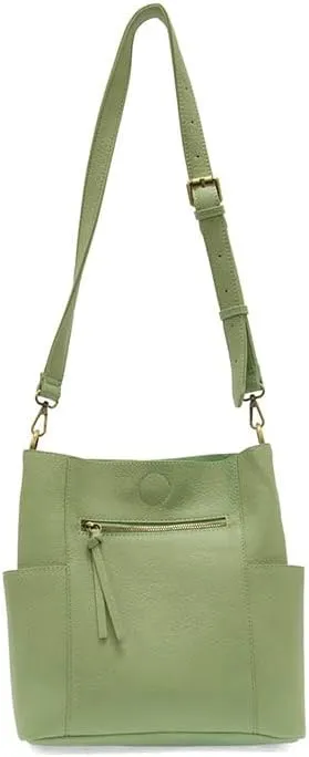 Joy Susan Side-Pocket Bucket Bag: Kayleigh Crossbody
