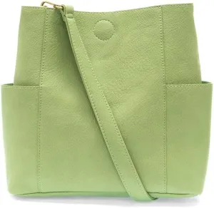 Joy Susan Side-Pocket Bucket Bag: Kayleigh Crossbody