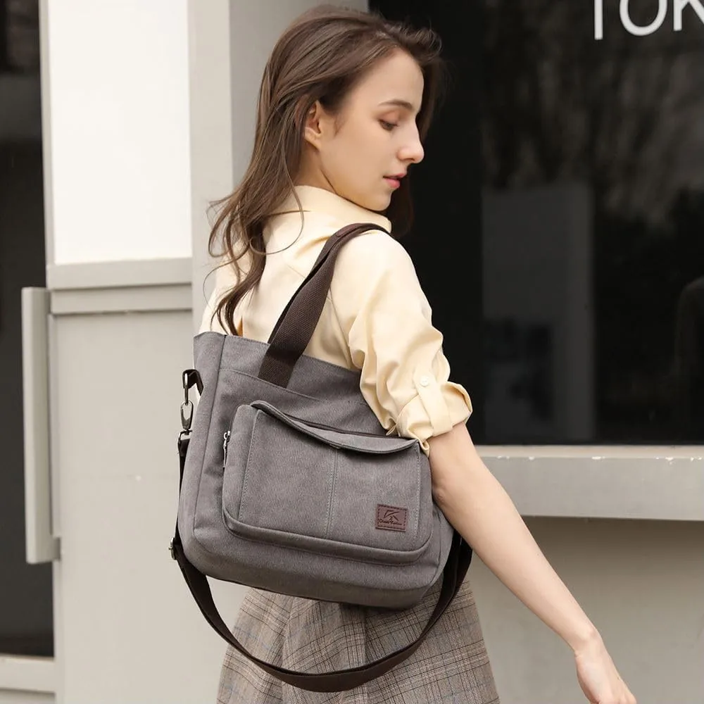 KARRESLY Women's Casual Hobo Shoulder Bag Large Capacity Nylon Daily Messenger Bag Work Shopper Handbag Purse