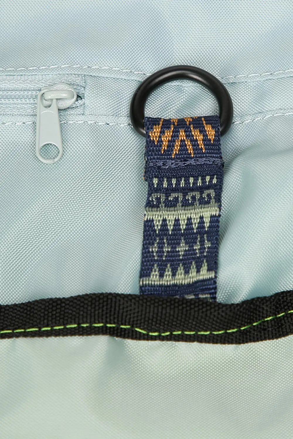KAVU Twin Falls Tote Shoulder Strap Canvas Color Block Bag