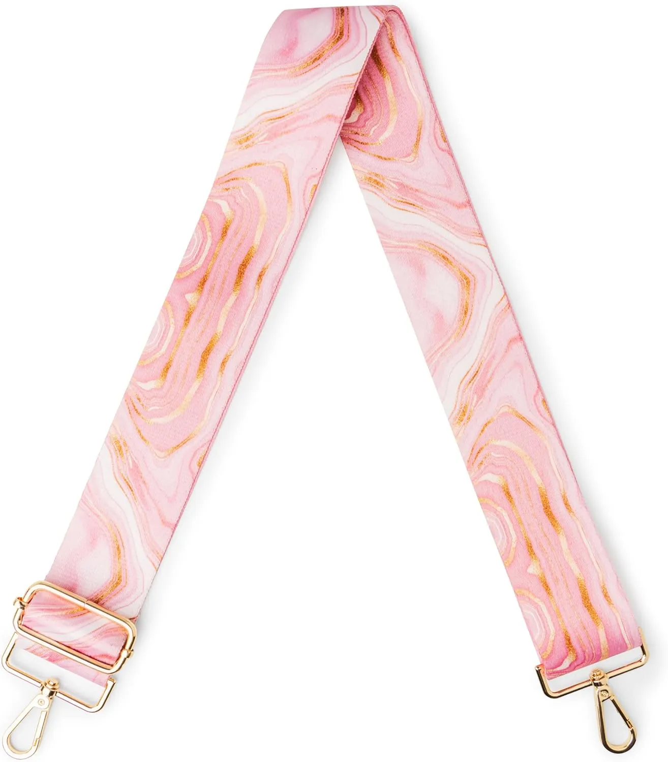 KEDZIE Interchangeable Classic Print Adjustable Length 55” Handbag Purse Strap Replacement 2-inch Wide Crossbody Strap