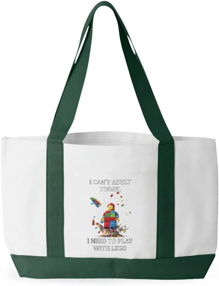 Keep Calm and Build It Cruiser Tote Bag - Themed Shopping Bag - Art Print Tote Bag