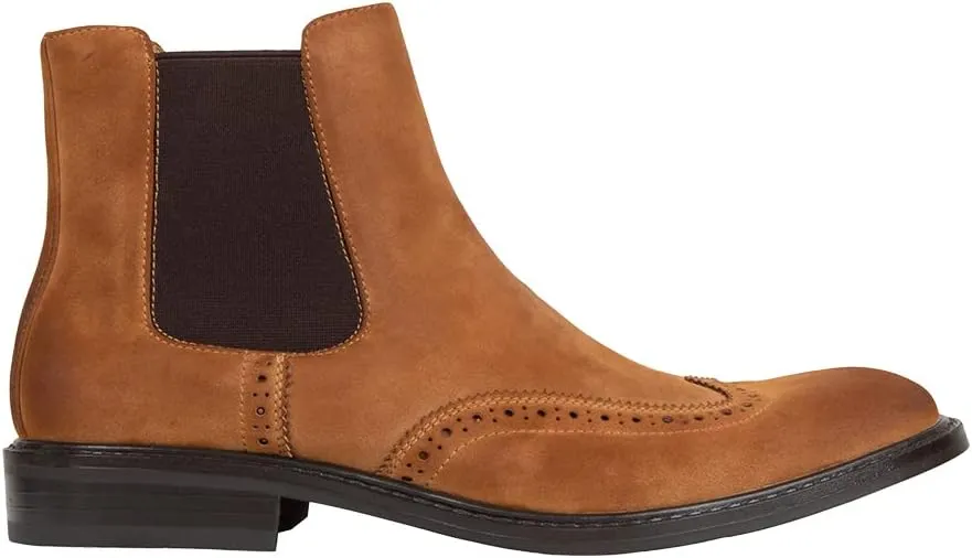 Kenneth Cole Men's Knock Brogue Chelsea Boot