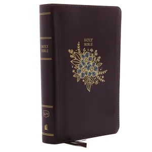 KJV Holy Bible: Personal Size Giant Print with 43,000 Cross References, Deluxe Burgundy Leathersoft, Red Letter, Comfort Print (Thumb Indexed): King James Version Imitation Leather – Large Print, October 3, 2017