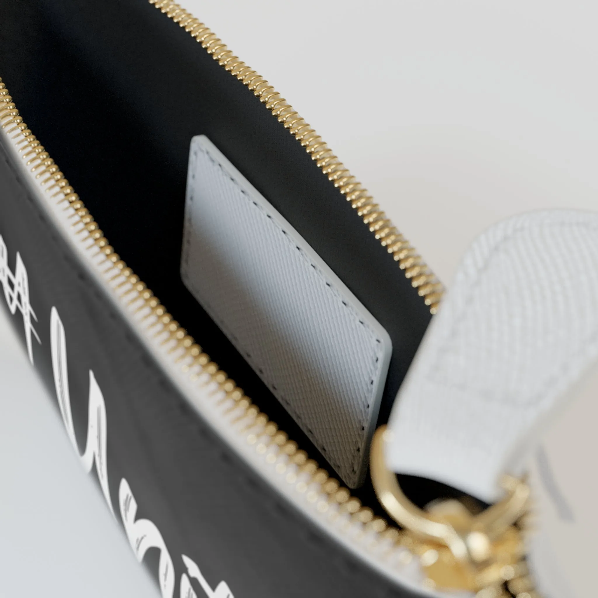 #Kotahitanga (#Unity) Mini Clutch Bag - black