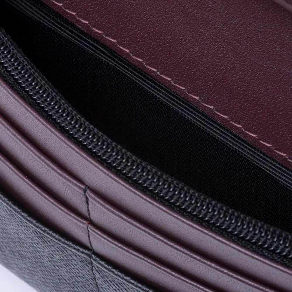 LANVIN COLLECTION Men's Quurulu De Van Bifold Long Wallet