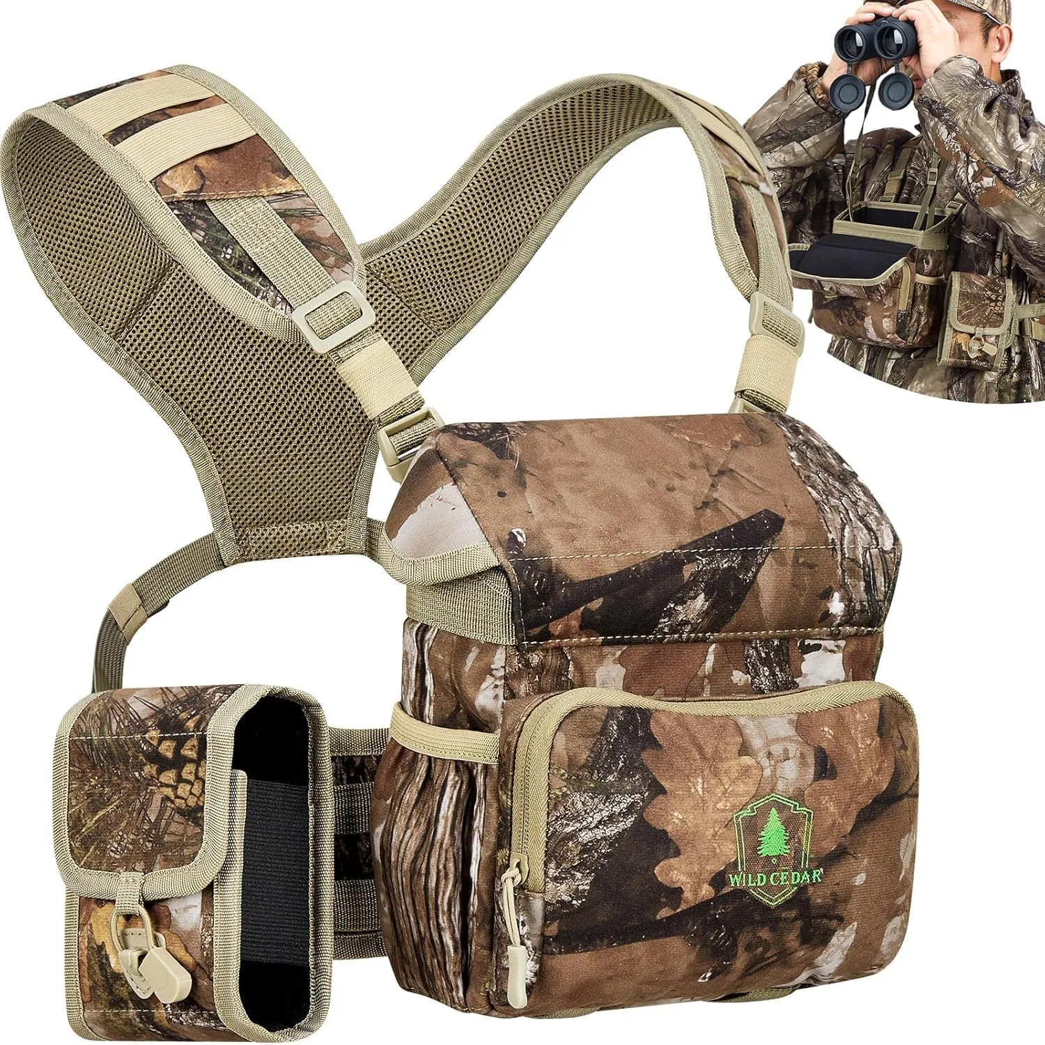 Large Capacity Silent Chest Bag