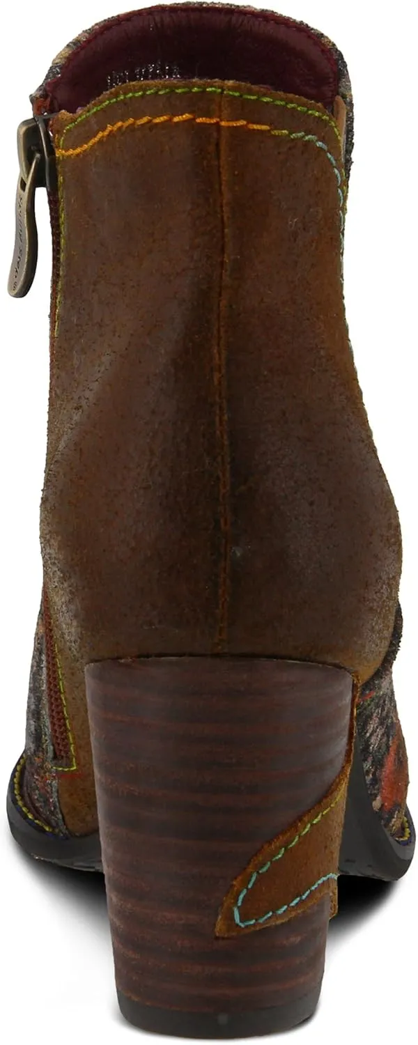 L`Artiste by Spring Step Women's Leather Booties Melvina