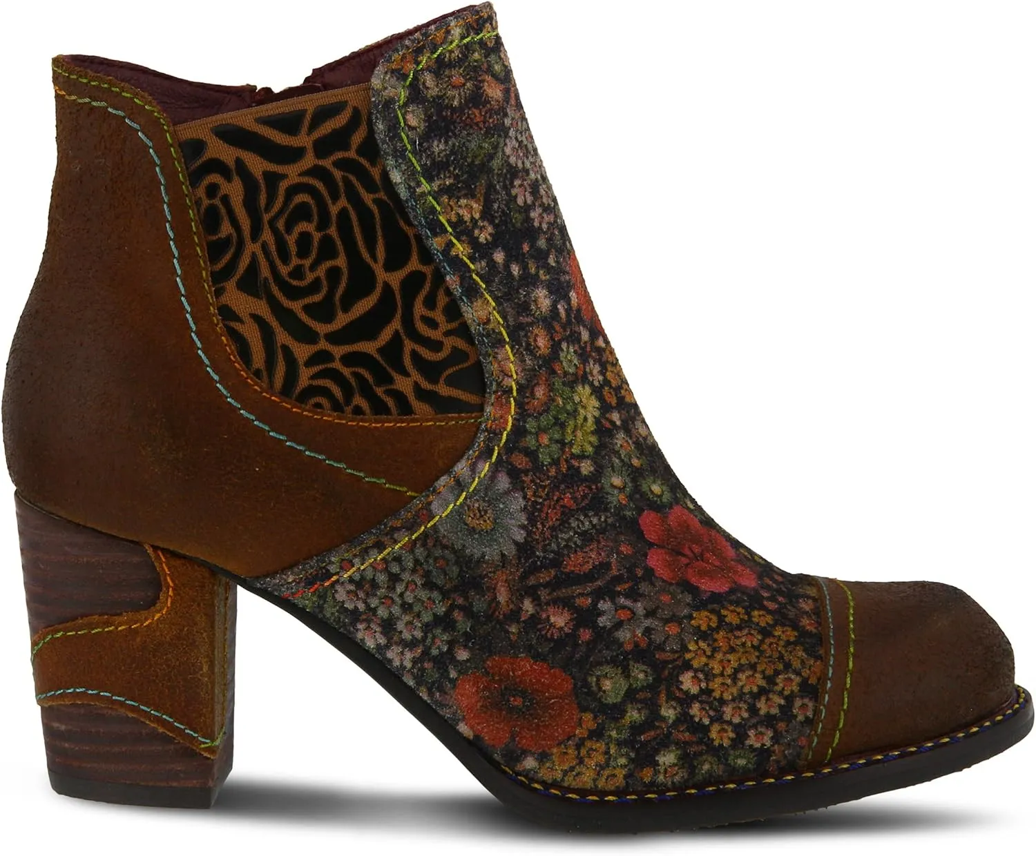 L`Artiste by Spring Step Women's Leather Booties Melvina