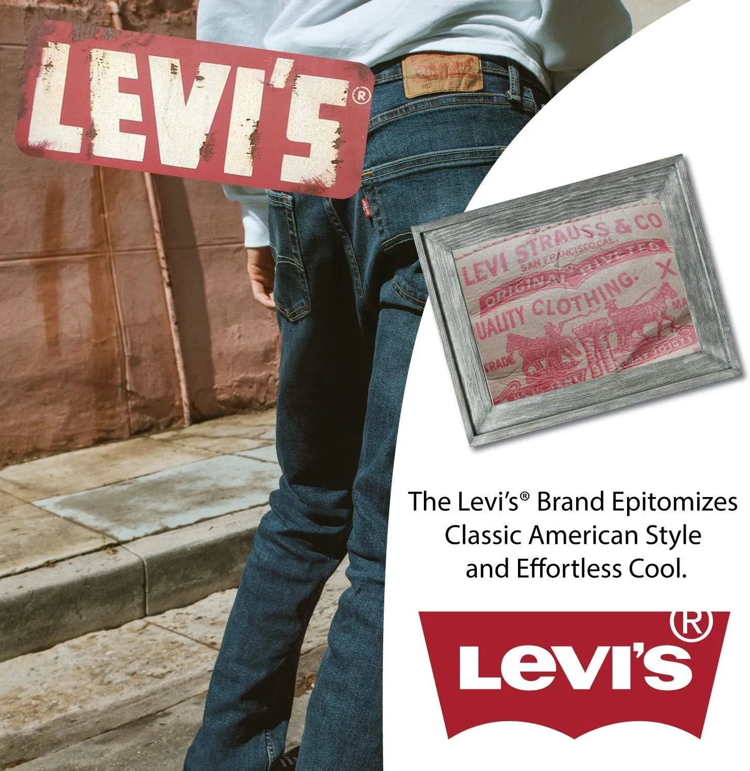 Levi's Mens Boxer Briefs Breathable Stretch Underwear 4 Pack