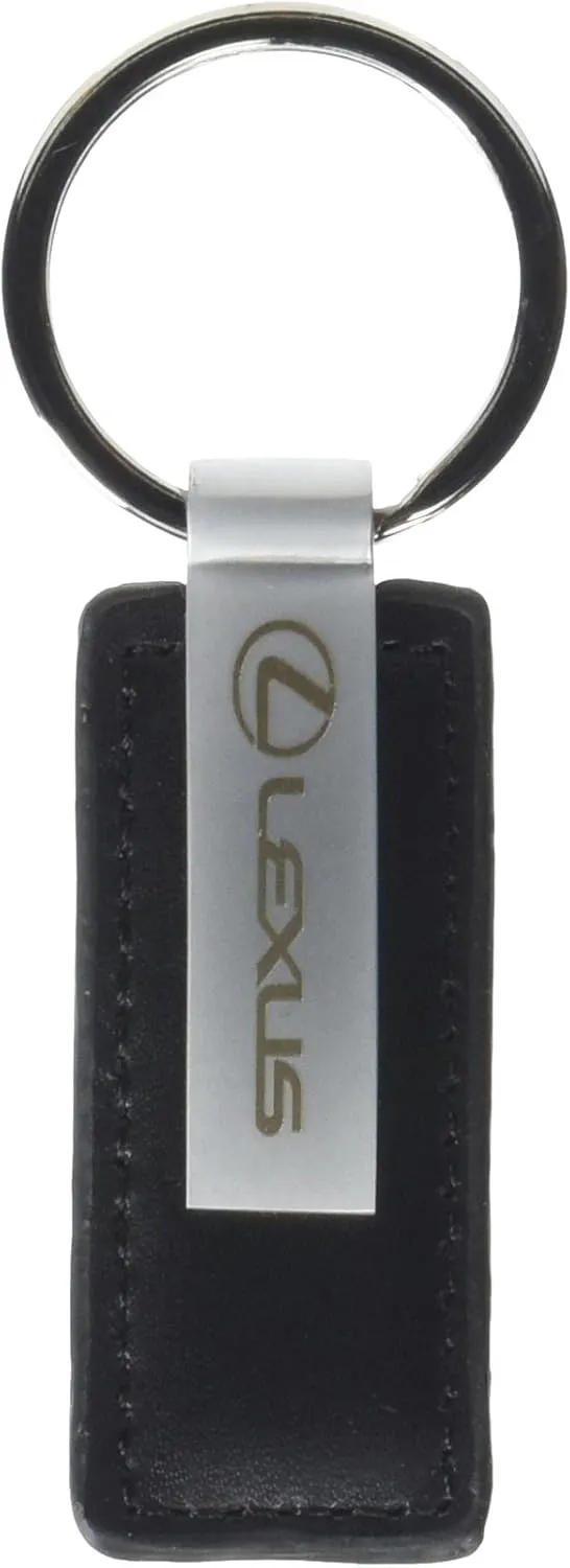 LEXUS Black Leather Key Chain