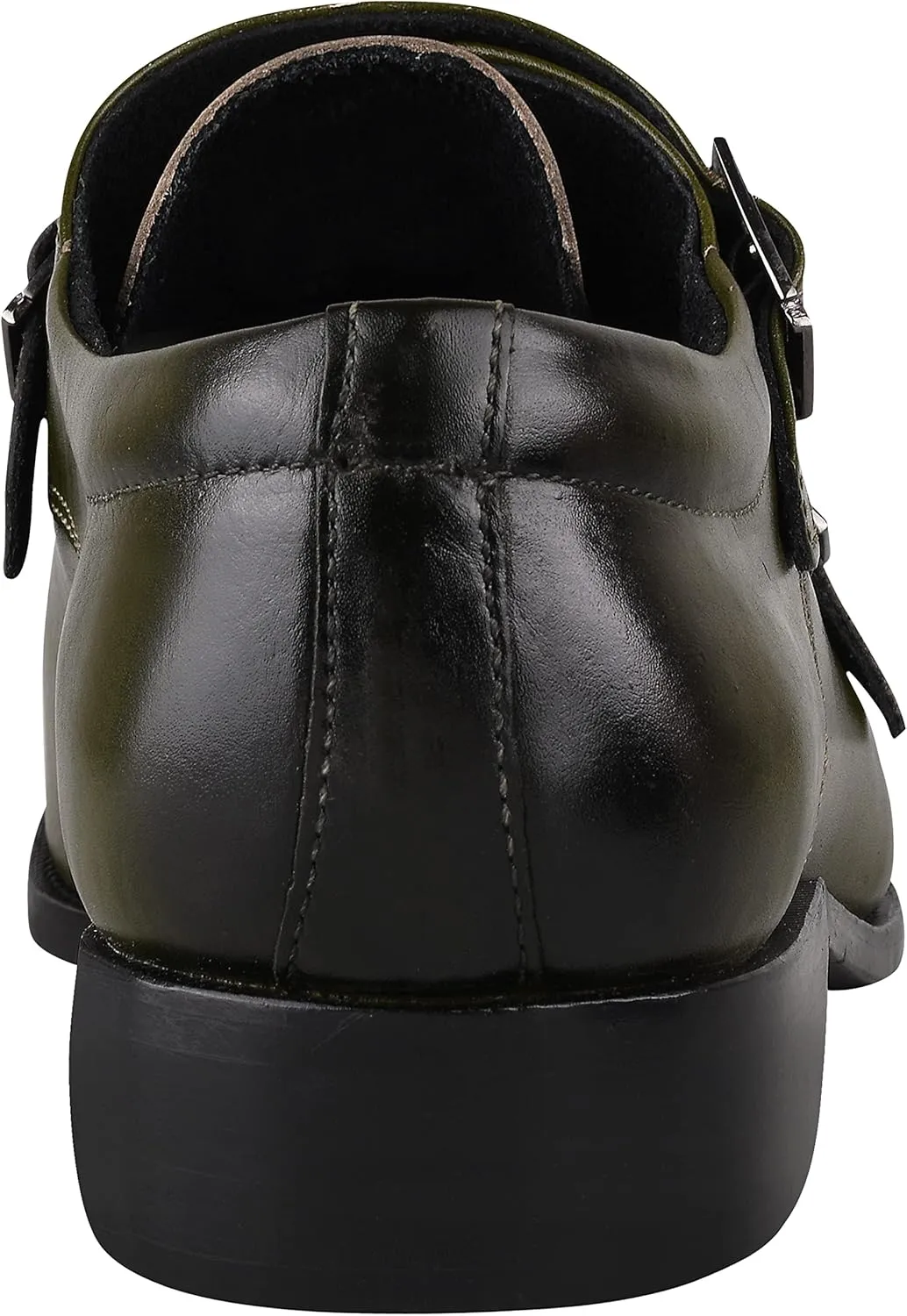 LIBERTYZENO Mens Animal Print Genuine Leather Adults Wingtip Monkstrap & Lace Up Dress Shoes for Prom Graduation