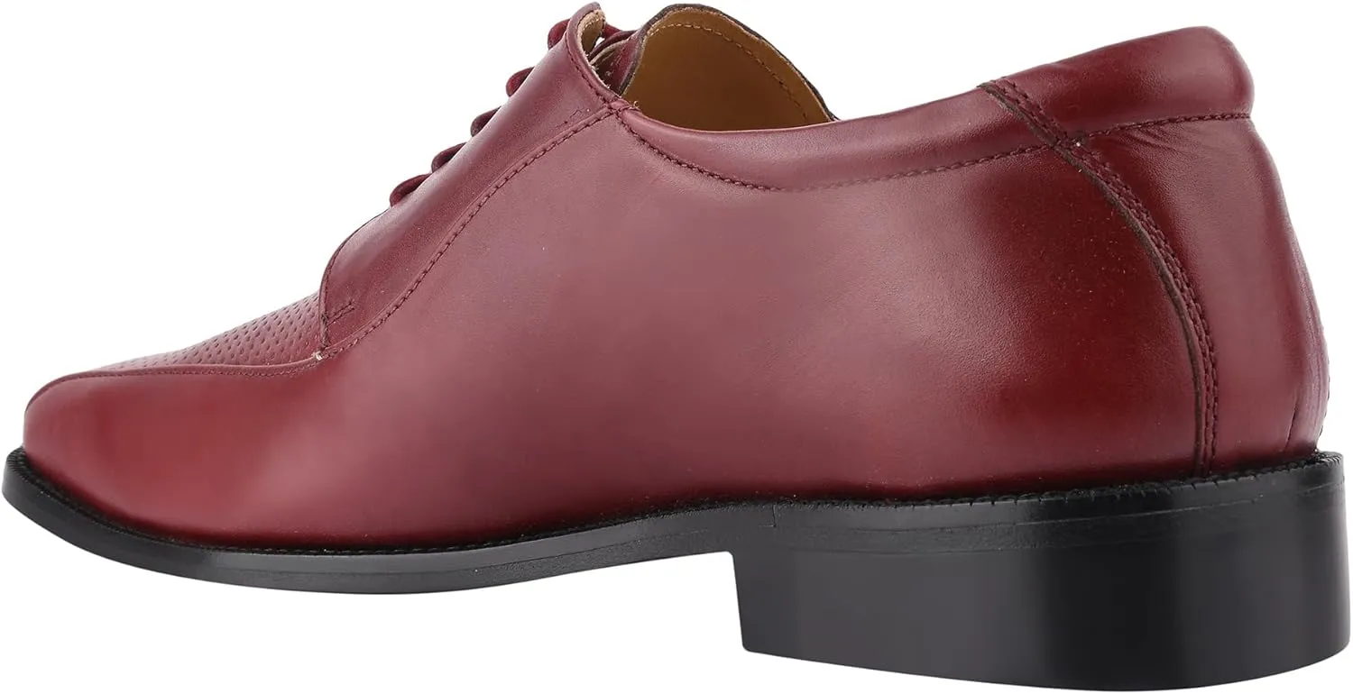 LIBERTYZENO Mens Plain & Animal Print Leather Adults Formal Lace Up Dress Shoes for Prom Graduation