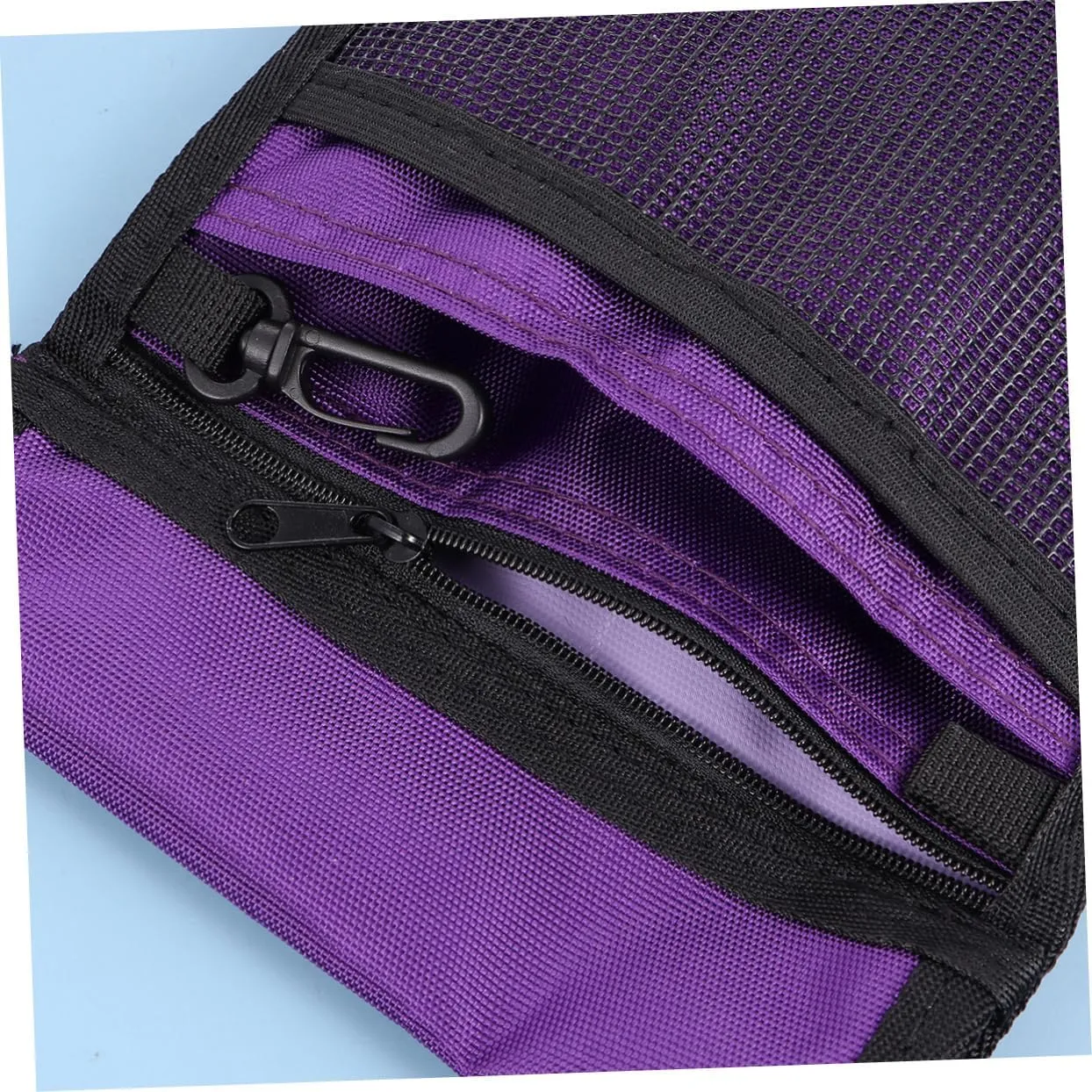 LIFKOME Waist Bag Fanny Pack for Nurses Nurse Pocket Pouch Shoulder Bag Portable Nurse Accessories Purple High Capacity