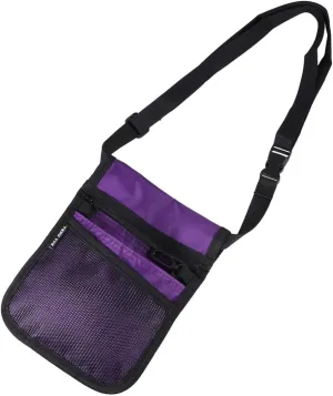 LIFKOME Waist Bag Fanny Pack for Nurses Nurse Pocket Pouch Shoulder Bag Portable Nurse Accessories Purple High Capacity