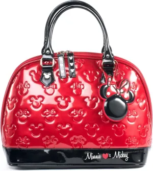 Loungefly Mickey and Minnie Purse Disney Embossed Bag