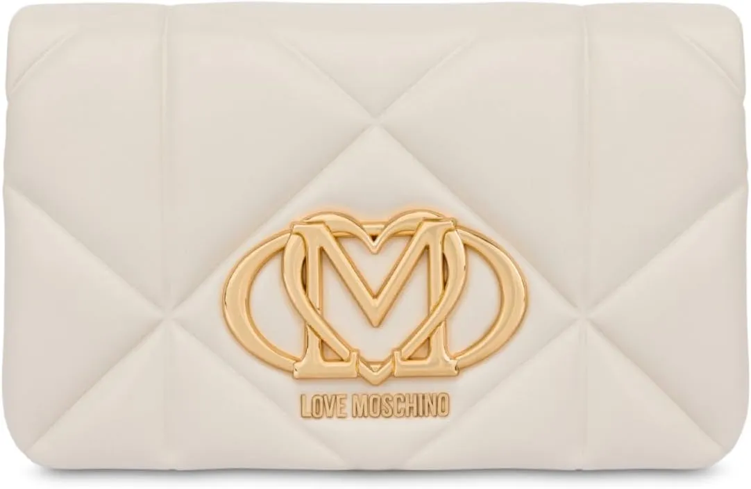 Love Moschino Ladies Ivory Shoulder Bag Jc4043pp1mlc0110, ivory, Einheitsgröße