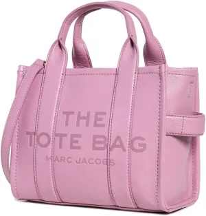 Marc Jacobs Women's Mini Traveler Tote, Orchid Haze, Pink, Graphic, One Size