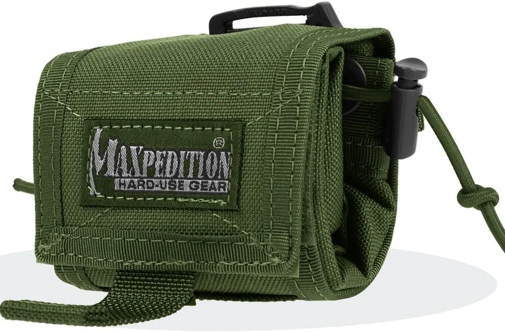 Maxpedition Rollypoly Folding Dump Pouch (Od Green) 6x3x8"