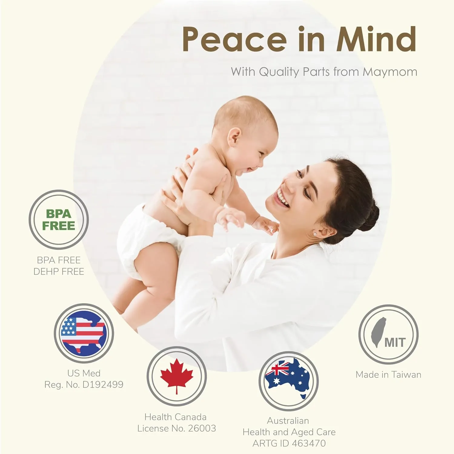 Maymom Pump Parts Compatible with Spectra S1 S2 9 Plus Breastpump Replace Backflow Protector Membrane Duckbill Valve Tube Not Original Spectra Replacement Pump Parts