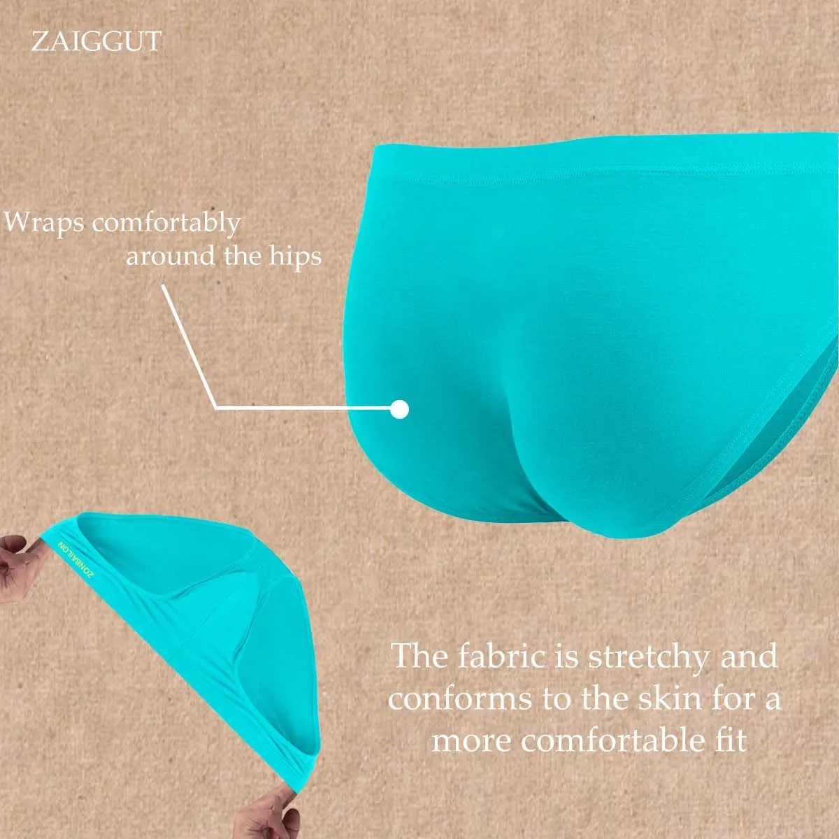 Men's Pouch Briefs Underwear Moisture Wicking Underwear Breathable Briefs for Men