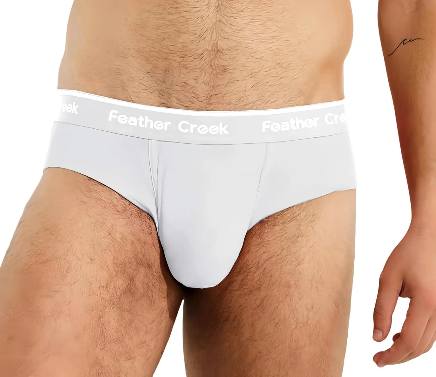 Mens Pouch Underwear Men's Separate Big Pouch Comfy Briefs Comfy Mid-Rise Pouch Bikini Brief Boxer Briefs