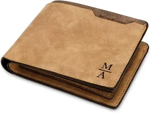 Mens Wallet Personalized Engraved Custom Photo Wallet Bifold Wallet Gift for Men