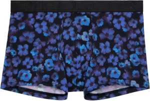 Men's Will Immersive Flowers Boxer Brief, 402642, Blue Print, S