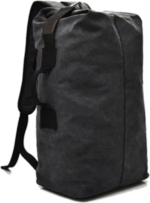 Military Tactical Backpack Large Capacity Travel Climbing Bag Duffel Bag Top Load Double Strap Canvas Backpack