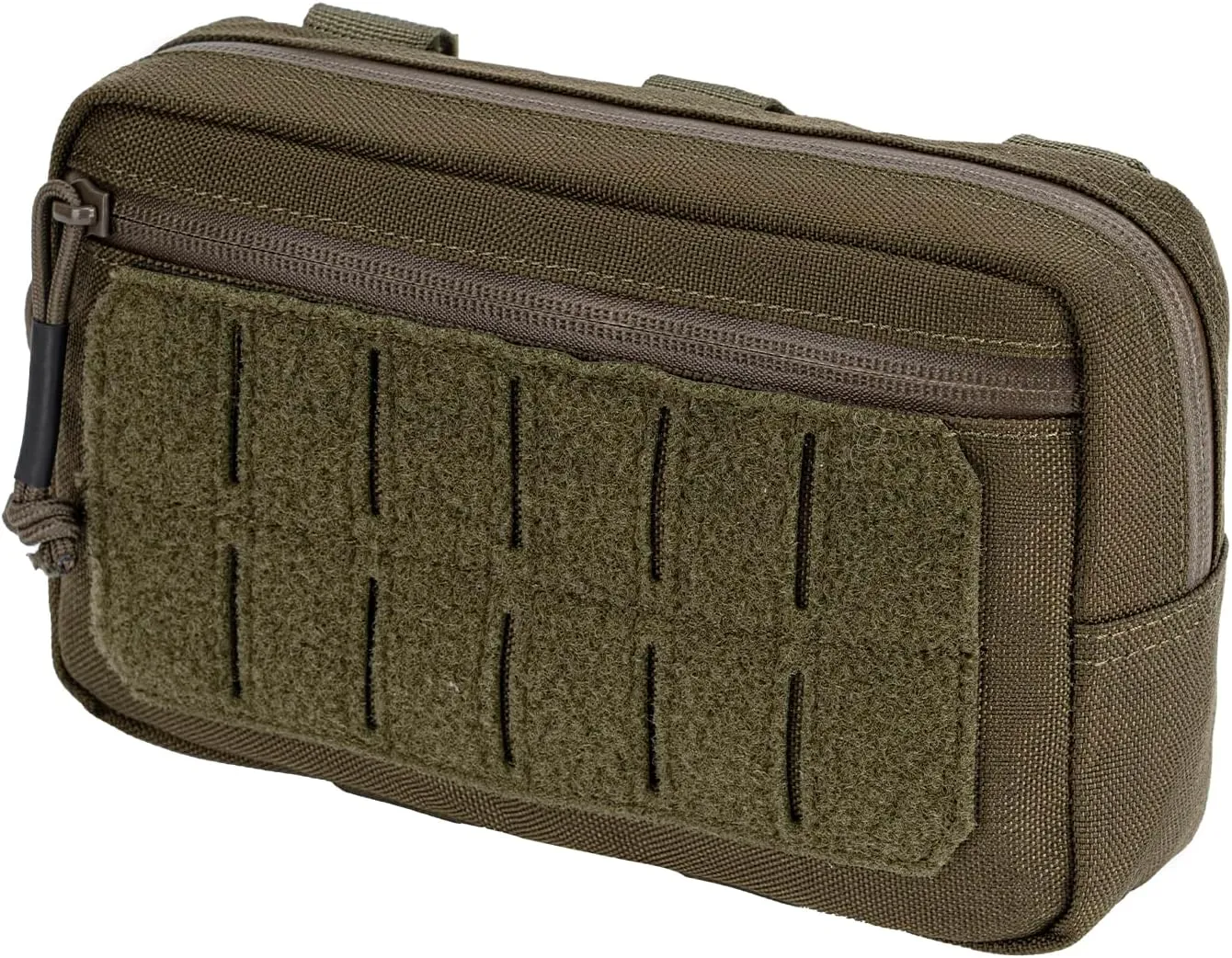 Mini Modular Admin Pouch Tactical MOLLE Utility Tool Pouch for Chest Rig Duty Vest Battle Belt Backpack Accessory Small Dangler Bag EDC Gear Carrier IFAK Medical Kit Organizer