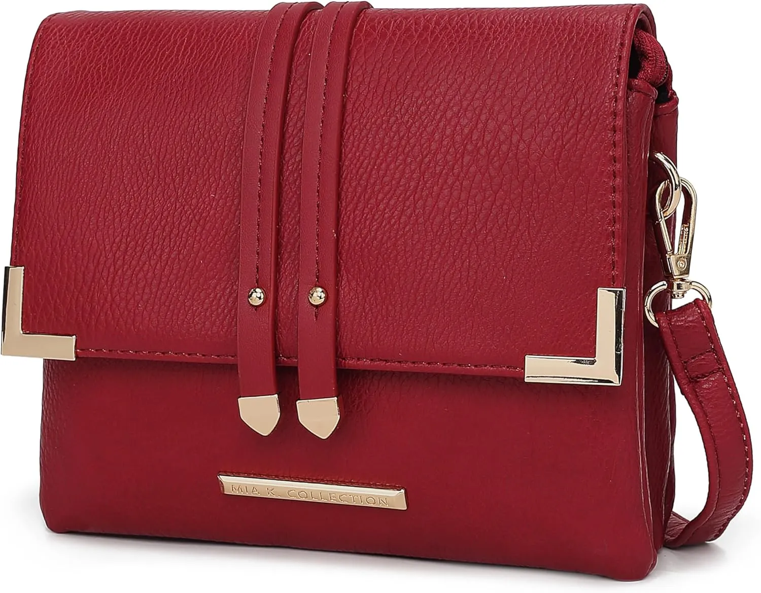 MKF Collection Crossbody Bags for Women Trendy, Vegan Leather Shoulder bag Lady Handbag Purse by Mia k