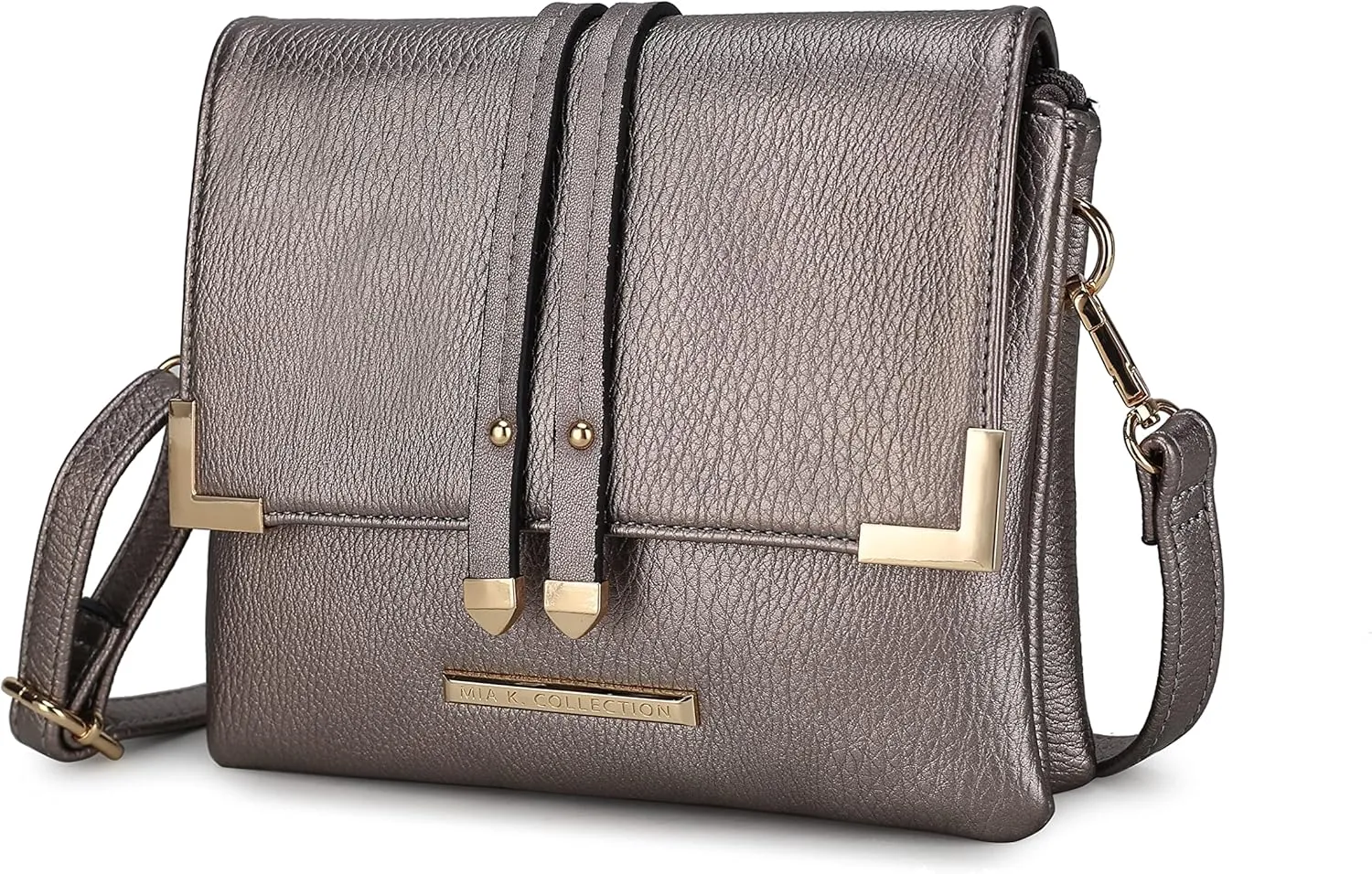 MKF Collection Crossbody Bags for Women Trendy, Vegan Leather Shoulder bag Lady Handbag Purse by Mia k