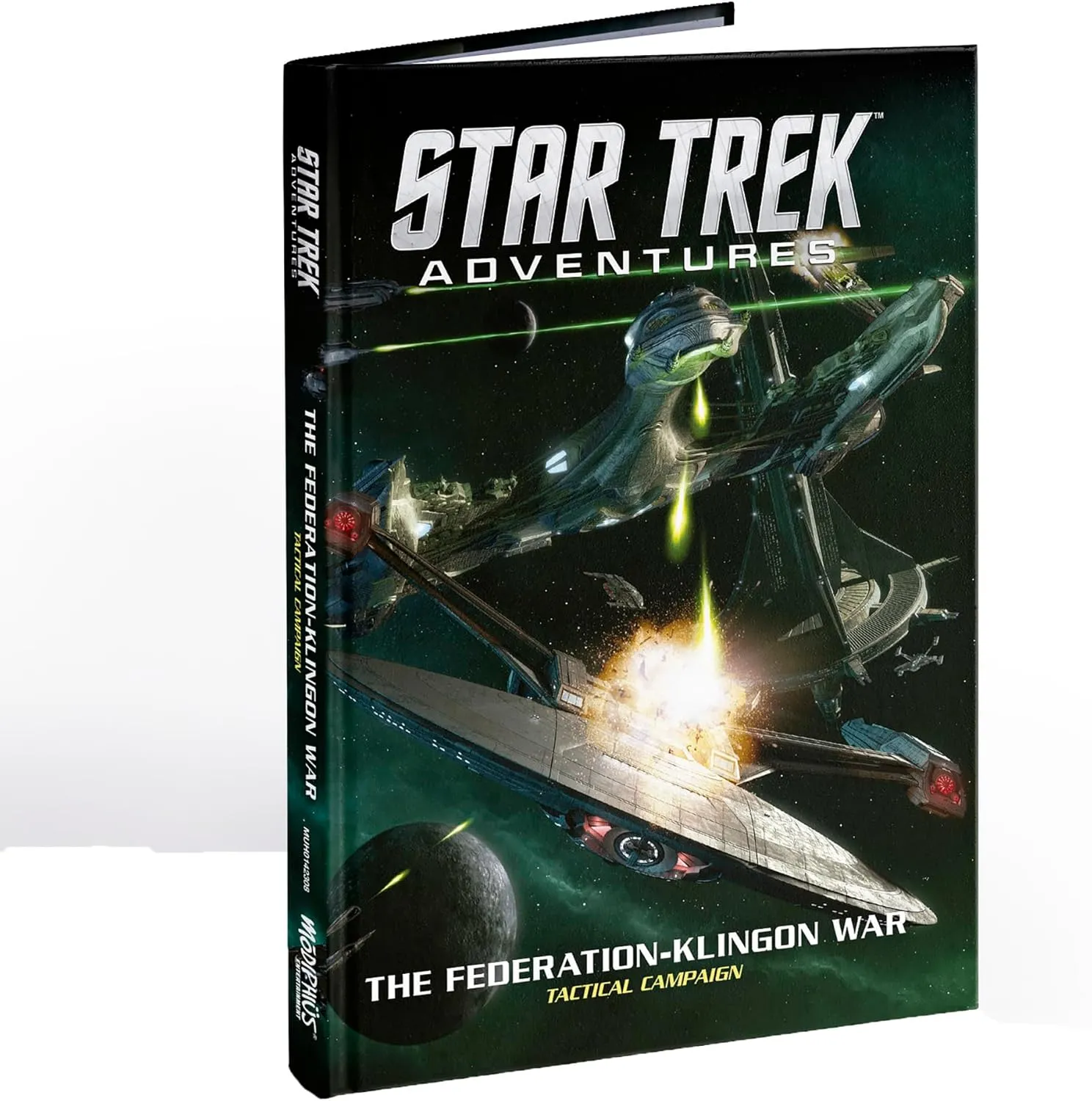 Modiphius Entertainment: Star Trek Adventures: The Federation-Klingon War Tactical Campaign - Hardcover RPG Book, Tabletop Role Playing Game