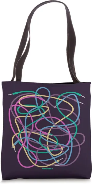 Modular Synthesizer patch cables Tote Bag