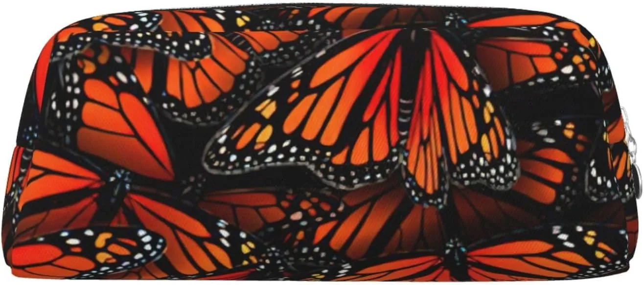 Monarch Butterflies. Print Versatile Storage Pouch Makeup Bag Travel Office Small Items Organizer Bag