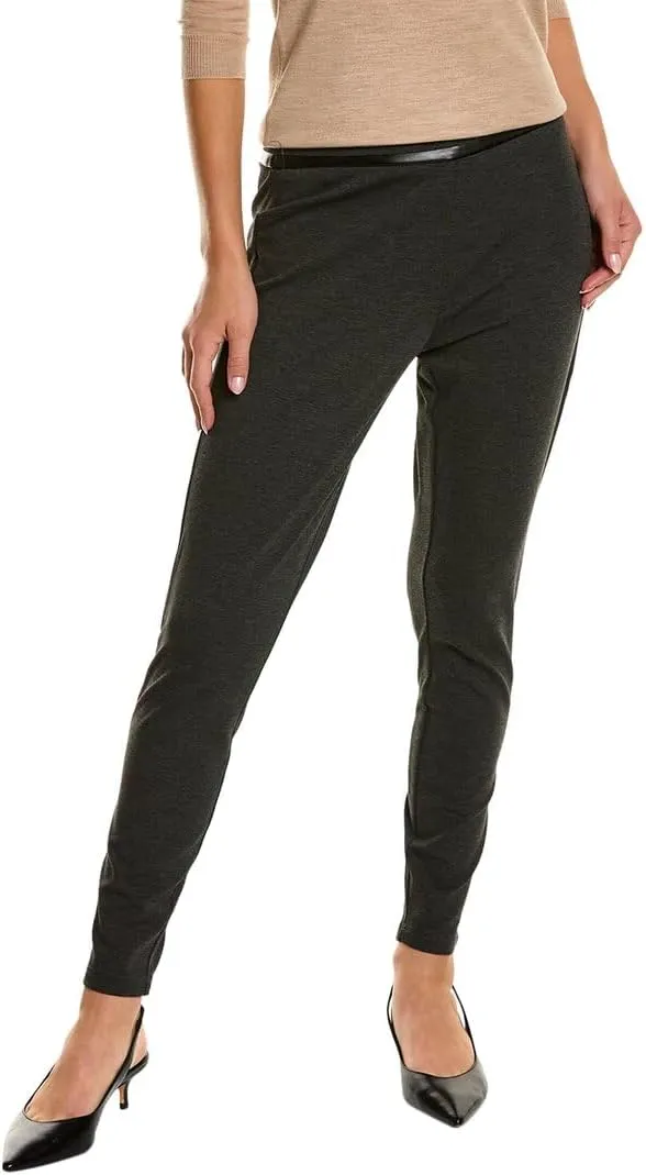Nanette Nanette Lepore Womens Miracle Ponte Pant, Xs, Grey