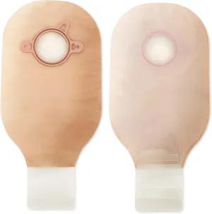 New Image Drainable 12"L 2pc System Ostomy Pouch 2.25" Flange 18003, 10 Ct