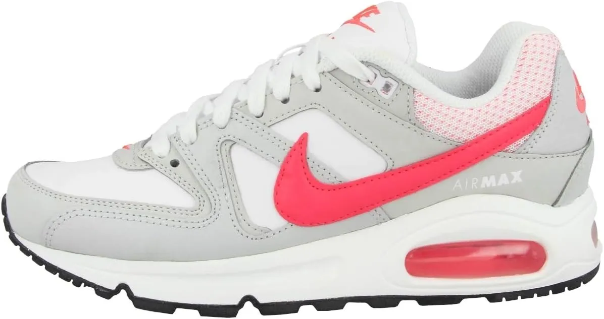 NIKE Men's Running Shoes, White Hyper Punch Lght Ash Gry, 7.5