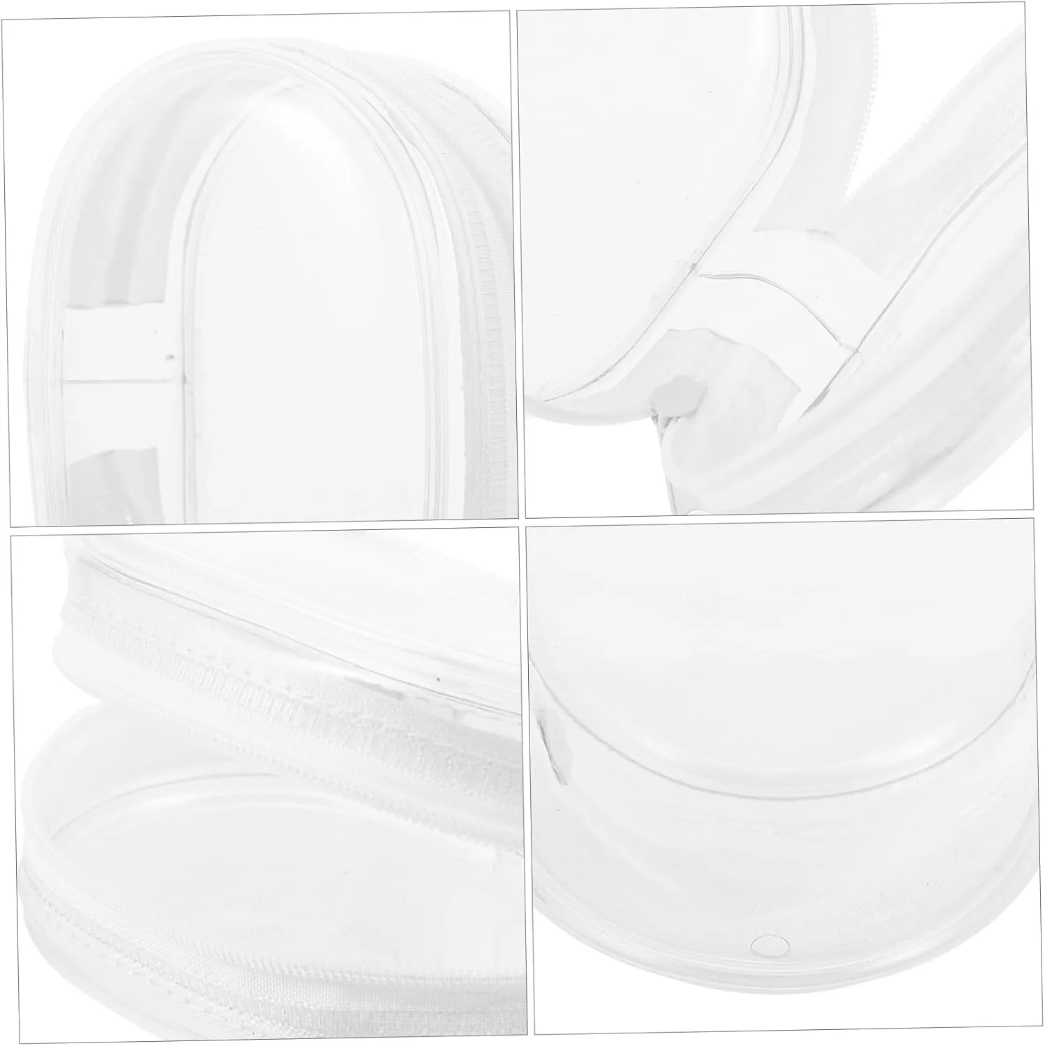 NIYANGLE 2sets 2pcs Clear Mini Doll Display Bag Storage Case for Collectibles Figurines and Models Elegant High Transparency Design Doll Enthusiasts 2pcs*2