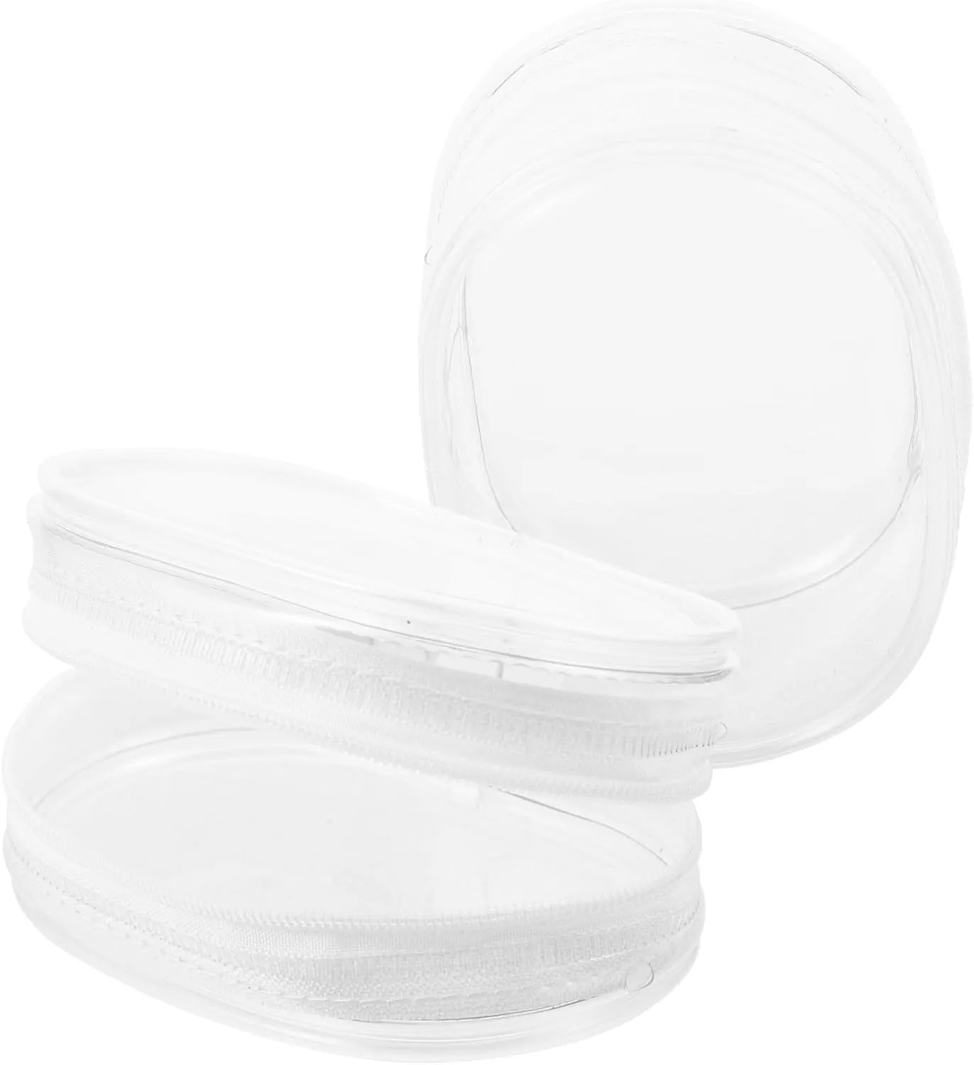 NIYANGLE 2sets 2pcs Clear Mini Doll Display Bag Storage Case for Collectibles Figurines and Models Elegant High Transparency Design Doll Enthusiasts 2pcs*2