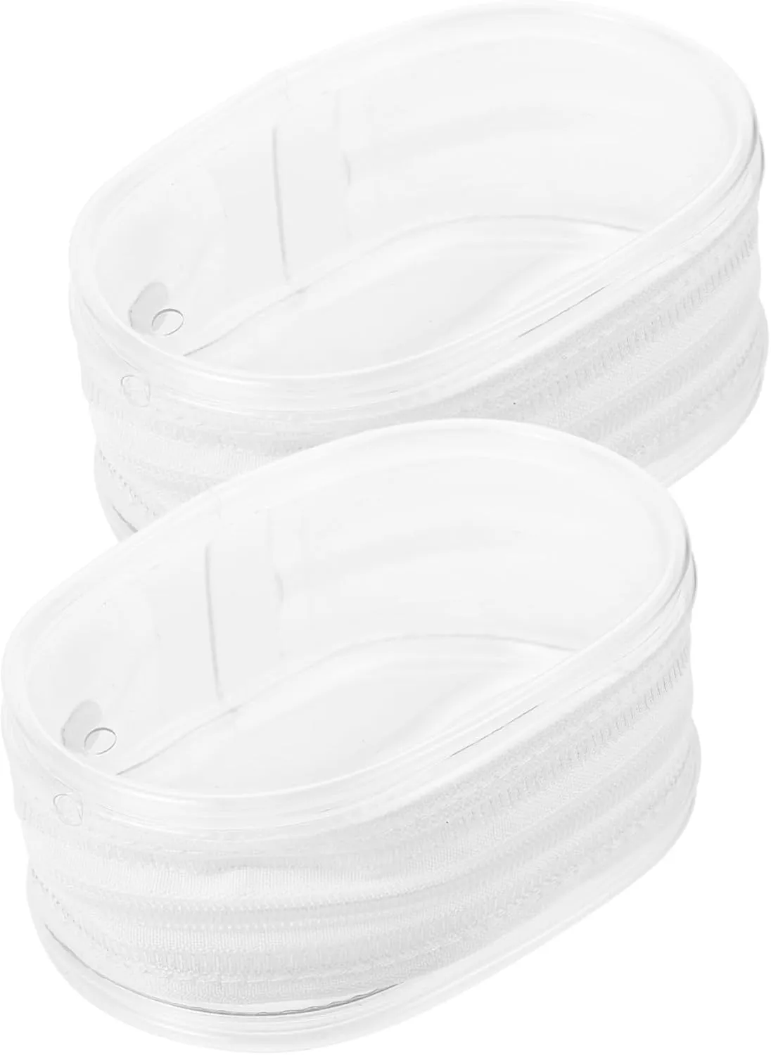 NIYANGLE 2sets 2pcs Clear Mini Doll Display Bag Storage Case for Collectibles Figurines and Models Elegant High Transparency Design Doll Enthusiasts 2pcs*2
