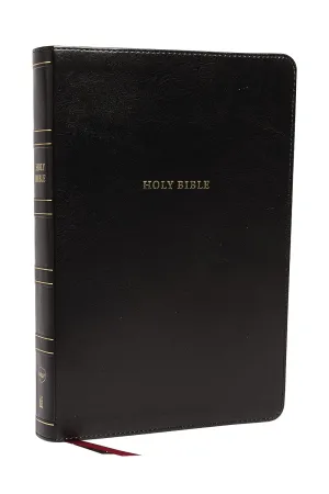 NKJV Holy Bible, Super Giant Print Reference Bible, Black Leathersoft, 43,000 Cross references, Red Letter, Comfort Print: New King James Version Imitation Leather – Large Print, November 10, 2020