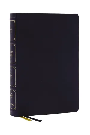 NKJV, Large Print Thinline Reference Bible, Blue Letter, Maclaren Series, Leathersoft, Black, Comfort Print: Holy Bible, New King James Version Imitation Leather – Large Print, April 18, 2023