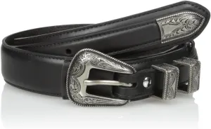 Nocona Belt Co. Men's Black Basic Ranger, 30