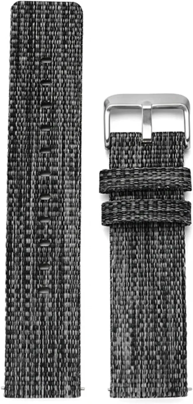 Nylon Strap 20mm 22mm Universal intelligent watch Canvas Watchband Quick Release denim Woven Band
