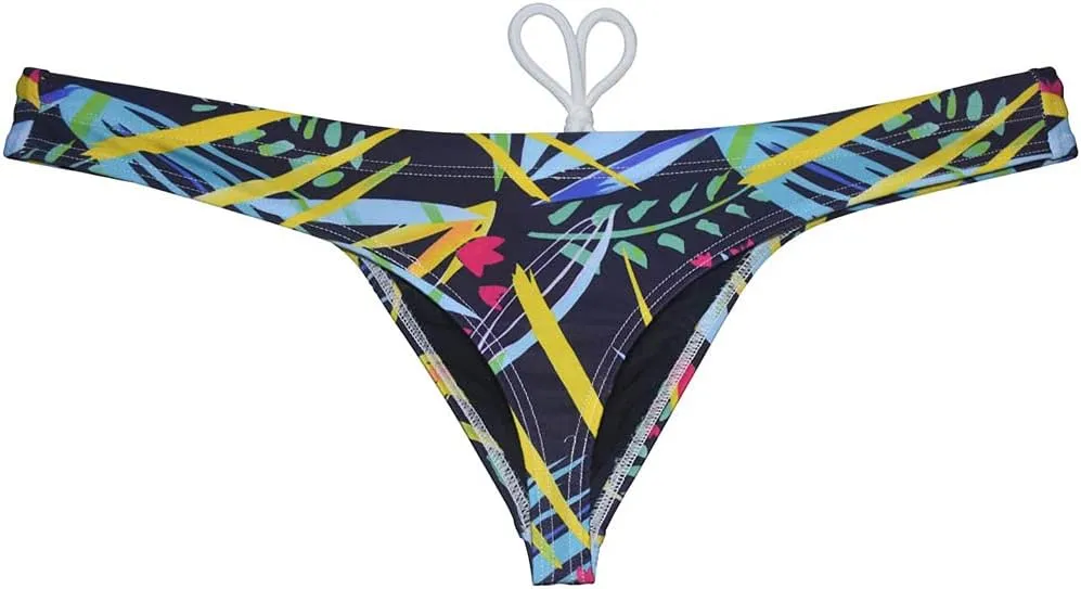 OROCOJUCO Sport Mens Print Thong Swimsuit Contour Pouch Bikini Swimwear Board Surf Short Trunks Swim Tangas