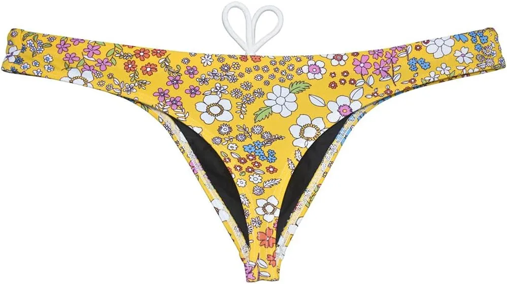 OROCOJUCO Sport Mens Print Thong Swimsuit Contour Pouch Bikini Swimwear Board Surf Short Trunks Swim Tangas