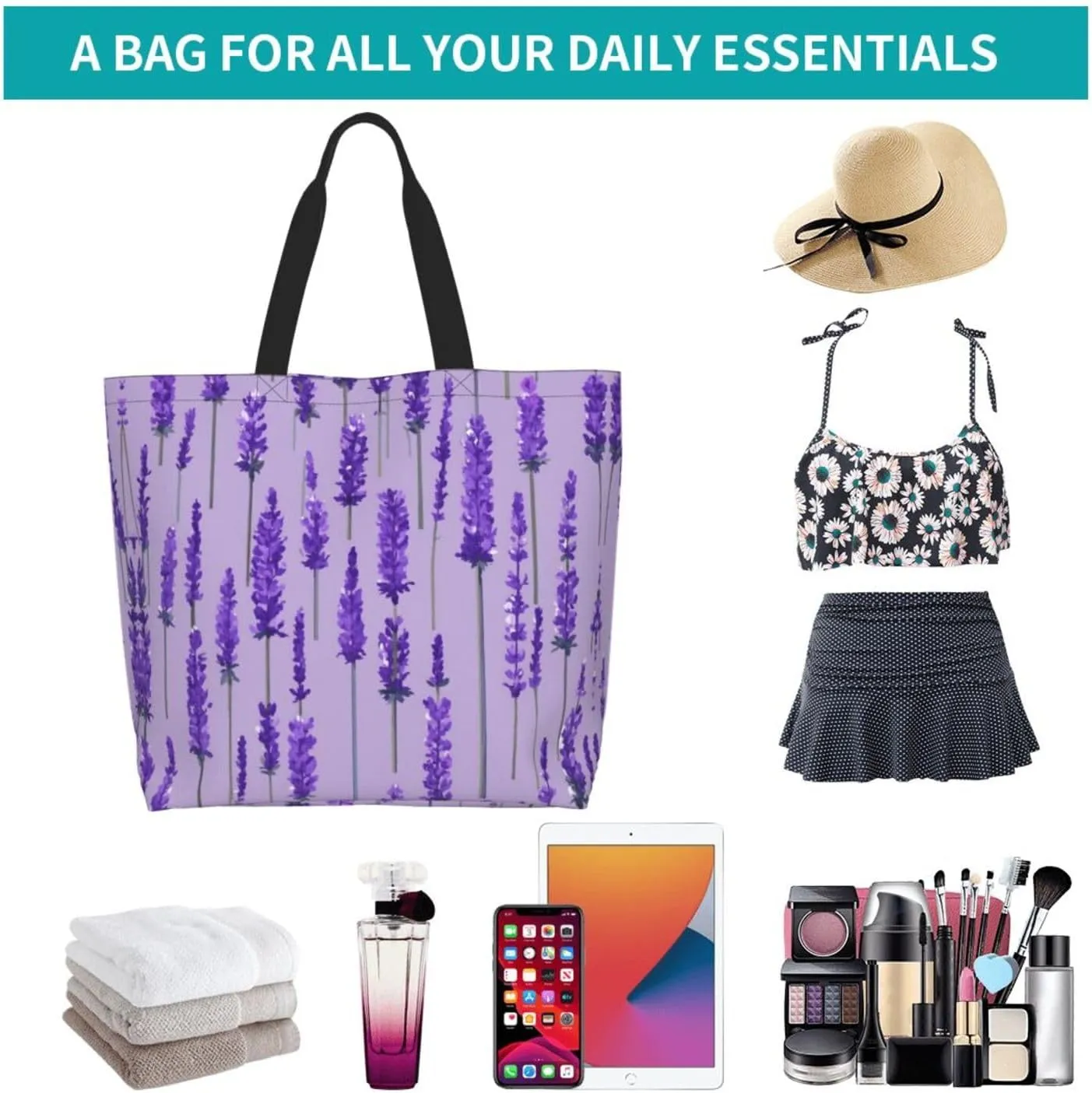 Paint Splatter Backdrop Print Shoulder Bag For Women Shopping Bags Tote Bag Large Storage Handbag Grocery Bags