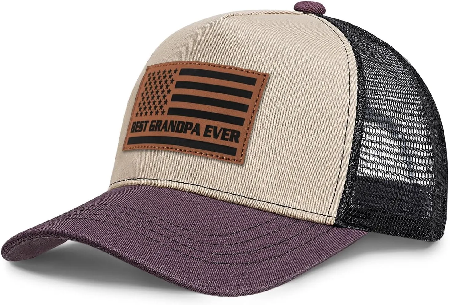 Papa Gifts from Grandkids American Flag Hat for Grandpa